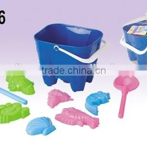 Colorful Summer Sand Bucket Beach Set Cart For Kids thumbnail-1
