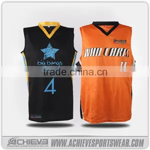 2016 Basketball Jersey Design,basketball Jersey Uniform Design Color Red thumbnail-5