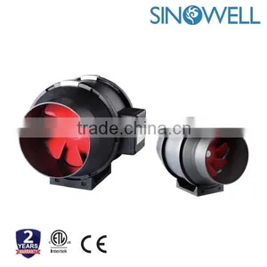 Diameter 100mm to 200mm Plastic Inline Mixed Flow Extractor Fan thumbnail-1