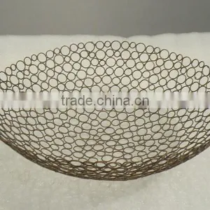 Metal Wire Fruit Bowl thumbnail-1