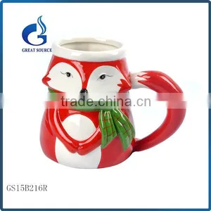 Bulk Ceramic Mouse Shape Christmas Coffee Mugs Wholesale thumbnail-6