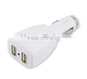 12v Car Cigarette Lighter Plug With Two Dual USB Port thumbnail-1