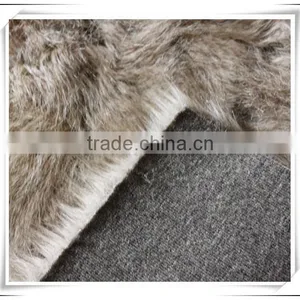 RY15092113 Long Pile Brown Fake Fur Fabric thumbnail-5