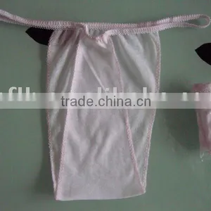 Disposable Cotton G-string/thong FLH-wt19 thumbnail-1