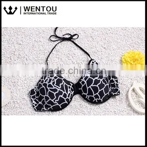 Wholesale Women Sexy Stripe Spa Bikini Swimsuit thumbnail-2