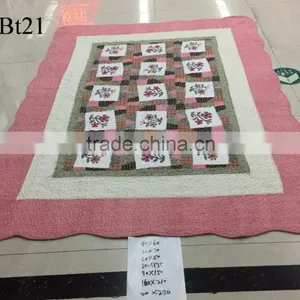Bt21 Cotton Patchwork Carpet 90*150 & 160*210 & 200*230 cm thumbnail-1
