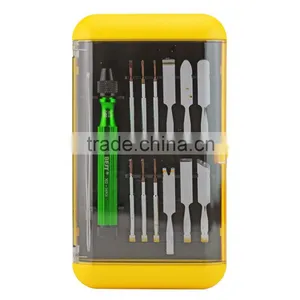 14 in 1 Professional Precision Screwdriver Set Disassemble Repair Tools Kit For IPhone For IPad - BST-302 thumbnail-1