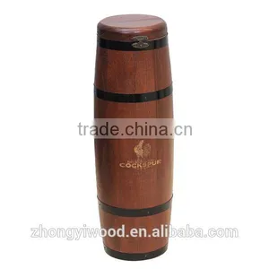 Trade Assurance Ecofriendly Pine Wood Custom Wooden Wine Gift Box for Sale thumbnail-4