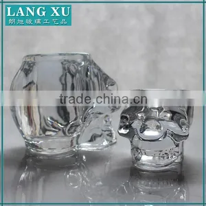 Glass Skull Candle Holder Wholesale for Candles thumbnail-4