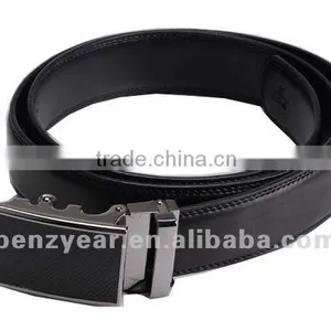 Hot Selling Classic Style Automatic Buckle Geniune Leather Man Belt thumbnail-2