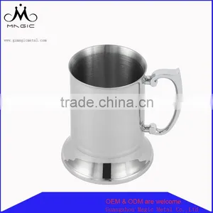 Mirror Finished Stainless Steel Beer Mug thumbnail-1