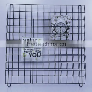 Wall Mount Metal Decorative Wrought Iron Shelves for Book thumbnail-2