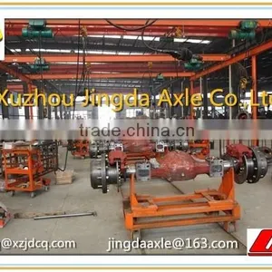 STEERING AXLE GTQ10 for 35 Tons Off-road Harvesters Axle XCMG XGMA Parts Axle Manufacturer Truck Axle Heavy Truck Trailer Axles thumbnail-3