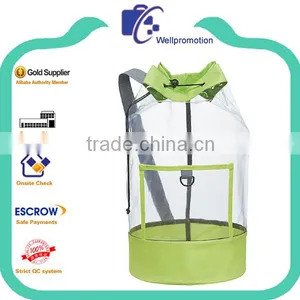Waterproof Clear Pvc Stadium Barrel Sling Bag Quality Choice thumbnail-3