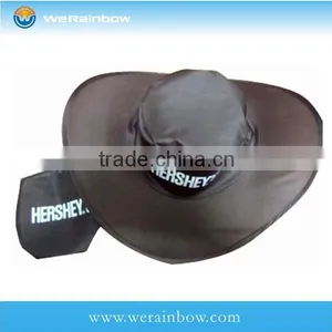 Wholesale Promotional Nylon Cheap Foldable Hat thumbnail-1