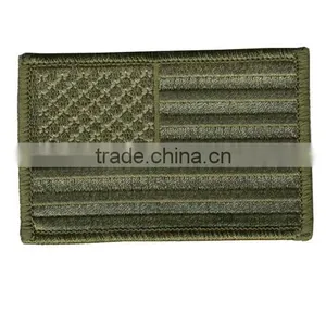 USA Small Flag Patch With Hook and Loop Backing thumbnail-5