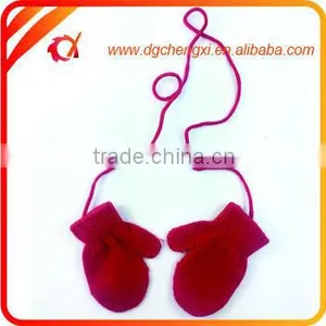 Factory Kid Cute Knitted Glove Jacquard Gloves thumbnail-1
