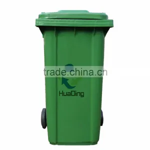 Factory Price !!! Top Quality Outdoor 240 Liter Plastic Waste Bin With Wheels thumbnail-4