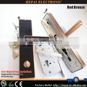 High Quality Fingerprint Zinc Alloy Door Lock From China Door Lock Manufacturers thumbnail-1