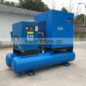 11kw 18.5KW 8bar Electric Screw Air Compressor With Air Dryer and Air Receiver thumbnail-2