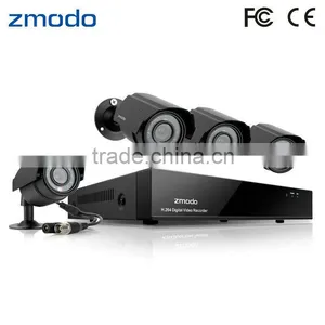 Zmodo 4CH DVR 600TVL Outdoor Surround View Camera System thumbnail-1