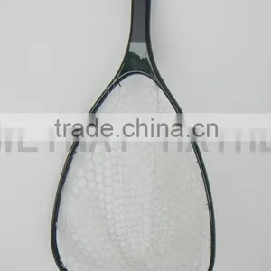 Big Size Carbon Landing Net With PVC Net Bag thumbnail-1
