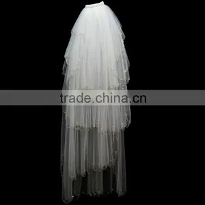 Bridal Veils Wholesale Wedding Accessories Bridal Veils 100% Polyester Bridal Veils thumbnail-5