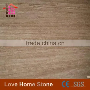 Wood Travertine Marble Tile Floor thumbnail-5