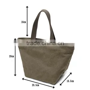 600D Polyester Bag Tote With Zipper With Pocket thumbnail-1