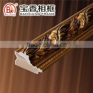 Baoxiang Frame 2009-1G 7*3.5CM Gold Moulding thumbnail-1
