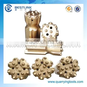 Top Hammer Drilling Tools Carbide Thread Type Button Bits thumbnail-1