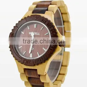 Fashion Quartz Wood Watch for Men 2016 thumbnail-1