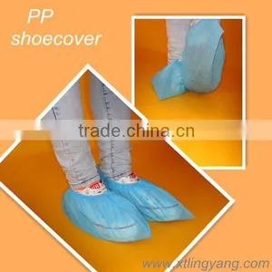 Non Woven pp Disposable Fabric Shoe Cover thumbnail-3