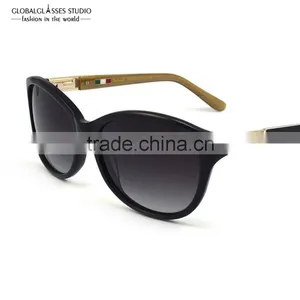 New Diamond Eyewear Rhinestone Women Girl SunGlasses Eyewear Glasses With 400 UV Polarized Lense Lunette De Soleil 6601R thumbnail-1