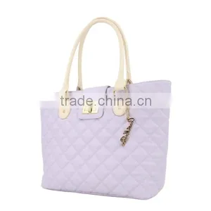 2016 Women Quilted Fabric Tote Bags thumbnail-2