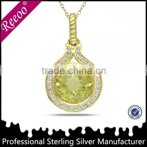Shiny Fashion Gold Necklace thumbnail-1
