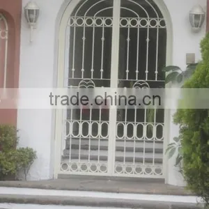 Best Sale Farmhouse 16 Foot Forged Entrance Gate, Arched Entrance Gate, Wrought Iron Garden Gate on Online Shopping thumbnail-3