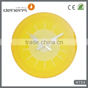 Decorative Funny Glass Wall Clock With Fruit Shape Design thumbnail-5