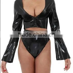 Latex Shirt Latex Catsuit 100%latex Shirt thumbnail-1