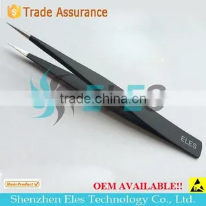 Wholesale Black Antistatic Esd Plastic Tweezers thumbnail-6