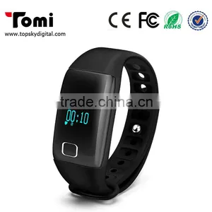 Smart Wristband Heart Rate Monitor Smart Bracelet Bluetooth Pedometer for Smart Phone Long Stand by thumbnail-4