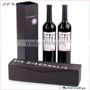 Hot Sale High Quality Custom Luxury Delicate Wine Box With Logo Made in Shanghai thumbnail-1