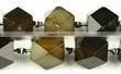 Dyed Dark Brown Agate Gemstone Beads thumbnail-1