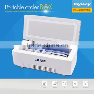 Joyikey Cooler Box Set Display Fridge Portable Cooler Box Fridge Mini Reach 2~8 DegreeC,insulin Cooler Cox,with CE Certificate thumbnail-2
