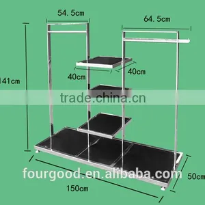 Stainless Steel Clothing Display Stand thumbnail-1