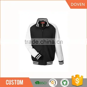 Wholesale Custom Blank Fashion Baseball Jacket thumbnail-3