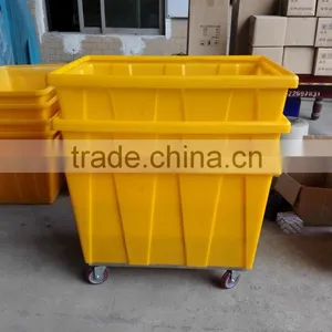 Hospital Laundry Cart/hotel Cleaning Lanudry Trolley thumbnail-1