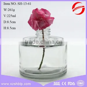 Elegant Round Reed Glass Aroma Diffuser Bottle Wholesale thumbnail-1