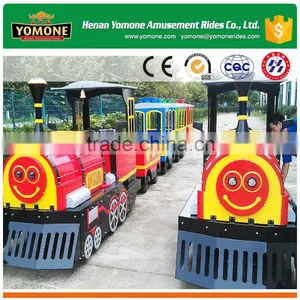Popular 2016 Hot Sell With Best Price Fairground Amusement Rides Trackless Train for Sale thumbnail-6