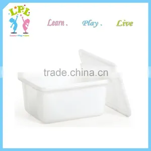 Heavy Duty Multipurpose Stackable Large Plastic Storage Box With Lid thumbnail-5